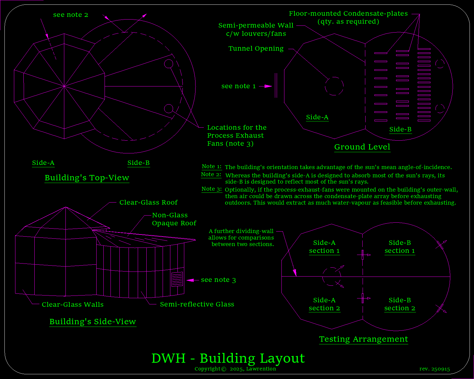 DWT Building Layout